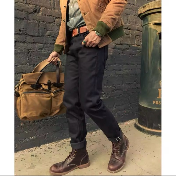 Red Tornado 14.5oz black selvedge 511. 30 x 30. New, with tags. - Picture 10 of 13